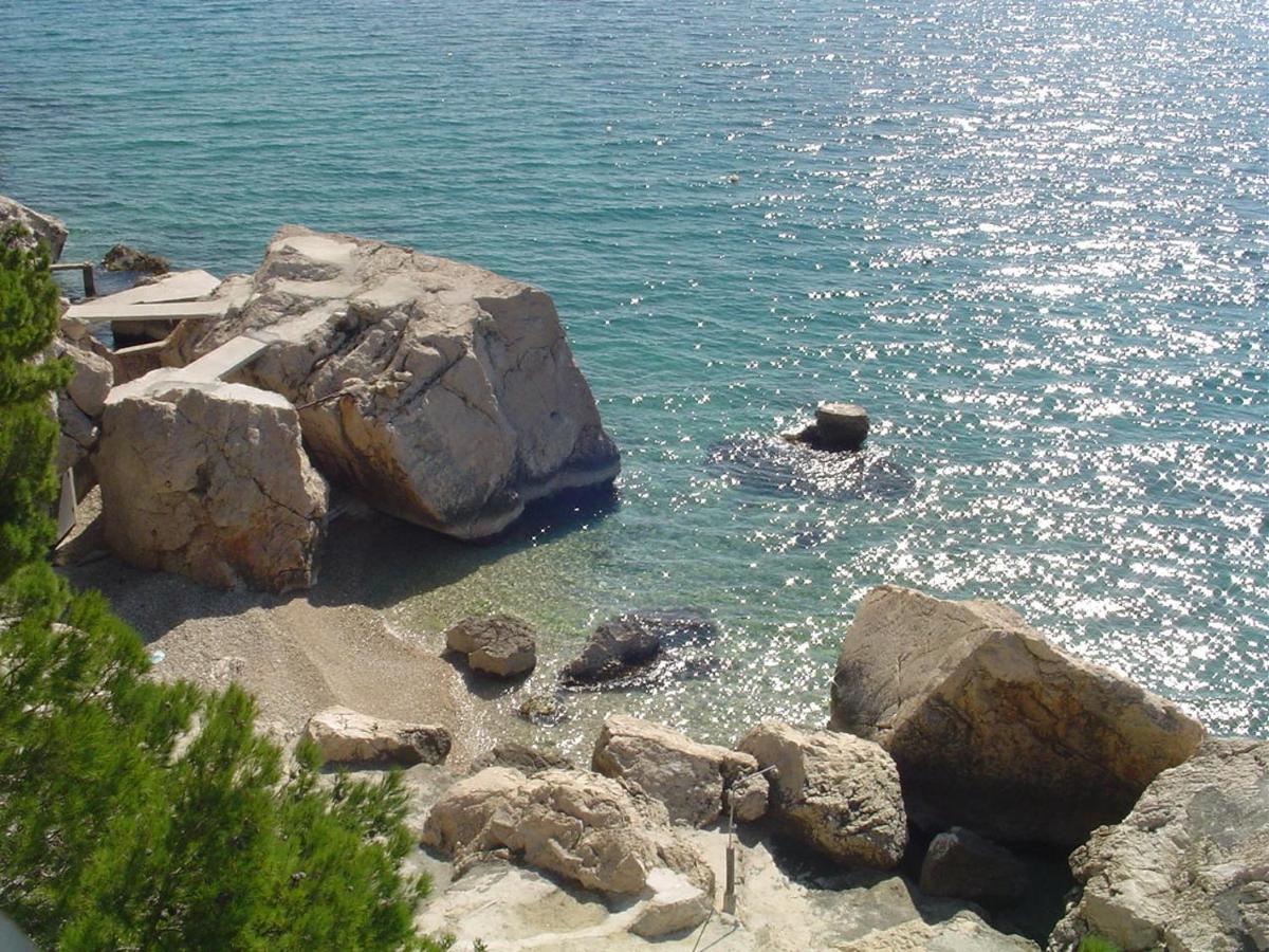 Amazing View Over The Beach Omiš Esterno foto